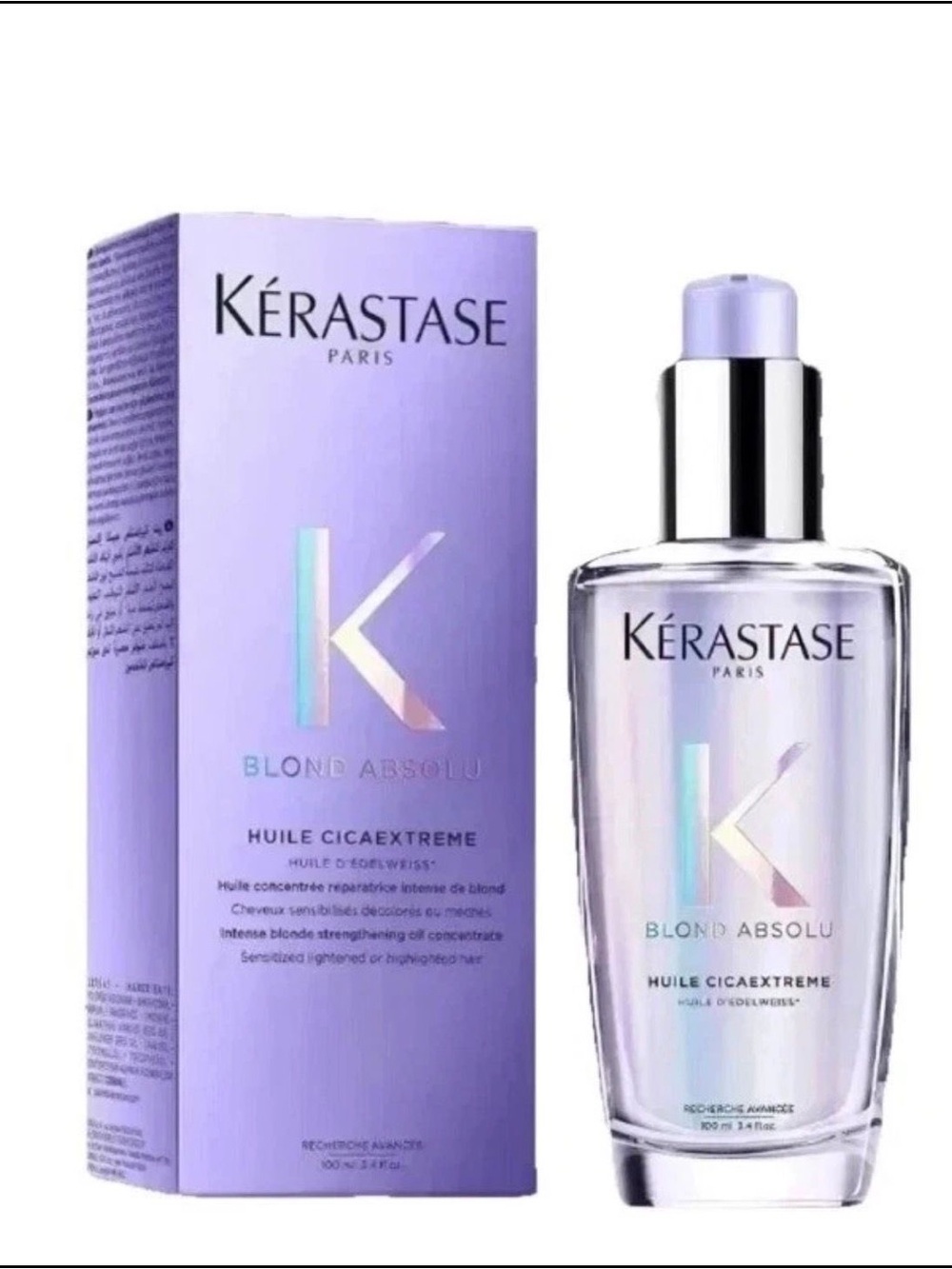 New Kerastase Blond Absolu Huile Cicaextreme Blond Beautifying Oil 100ML..